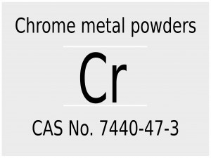 Cr-chrome-powder